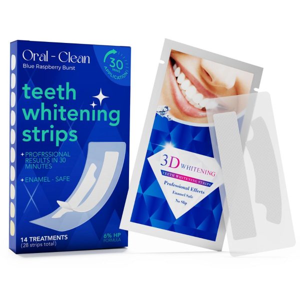 Blue Raspberry Whitening Strips